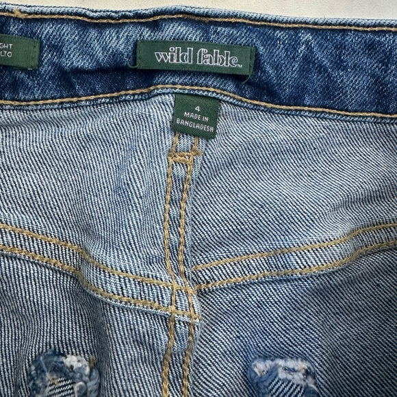 Rhinestone jeans size 4 - Picture 4 of 6